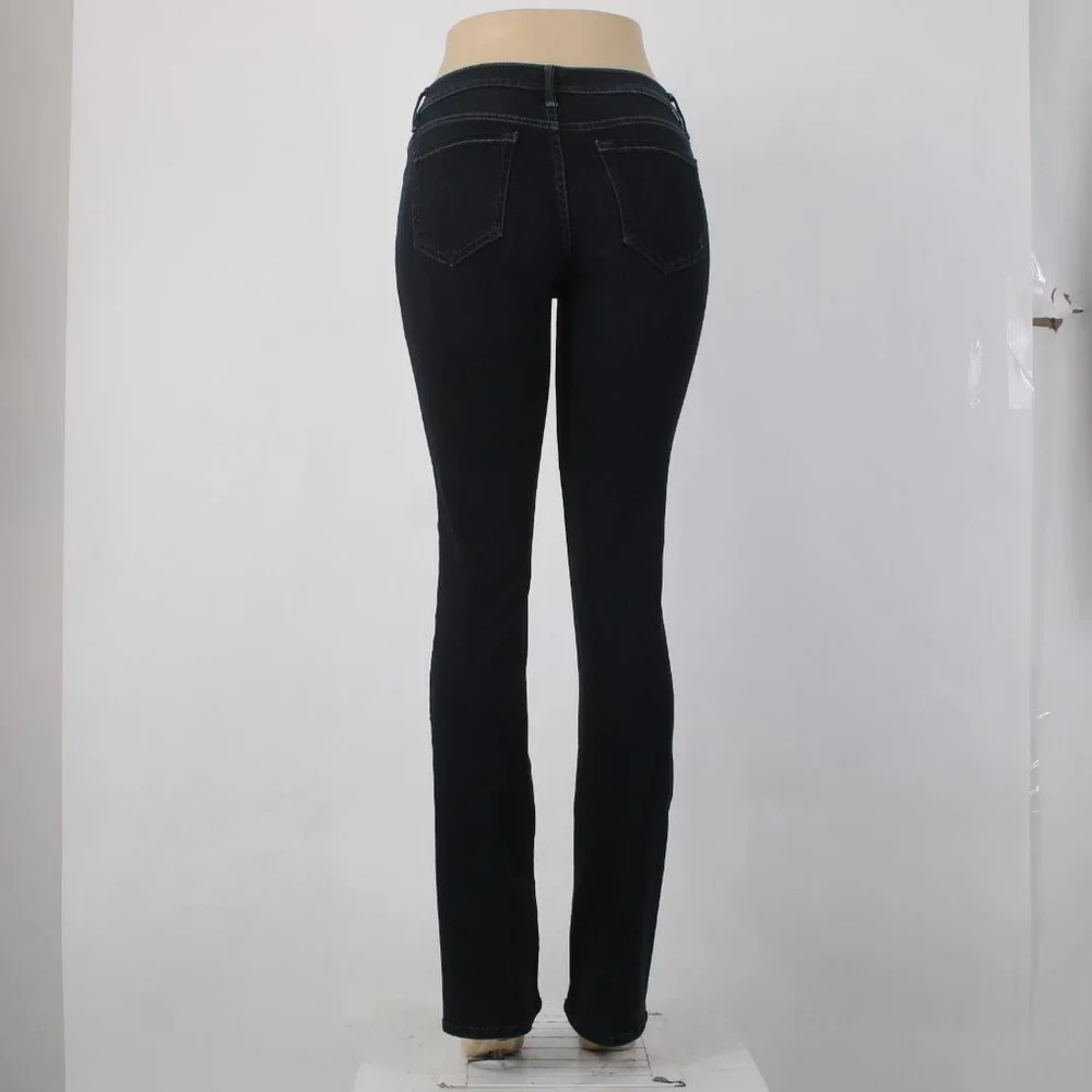 Mother Jeans The Rascal Sz 25 x 33 Dark Blue Denim Straight Cotton Poly Jeans - Picture 5 of 12